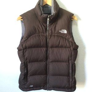 The North Face Nuptse Vest Brown Small